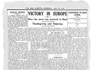 VE Day 80: Beacon lighting and live music