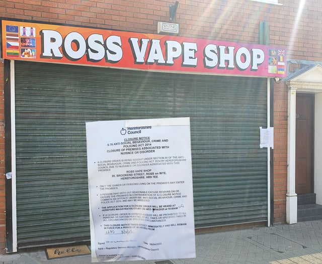 Vape shop closed after raid finds 'counterfeit cigarettes'