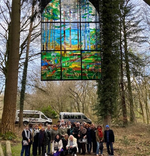 Musicales Variations at the Sculpture Trail at Beechenhurst.