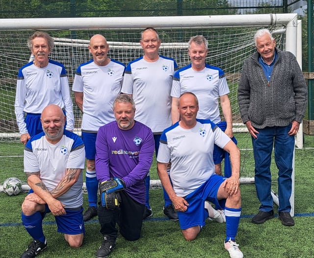 Walking footballers take huge stride with National Cup debut