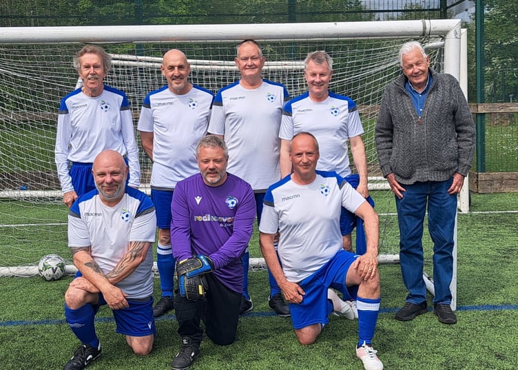 The Ross Walking Football team made their bow in the National Cup