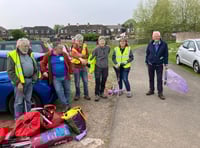 Chepstow Town Council praises volunteer litter-picking efforts