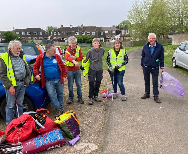 Chepstow Town Council praises volunteer litter-picking efforts