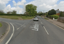 Family taken to hospital after crash outside school