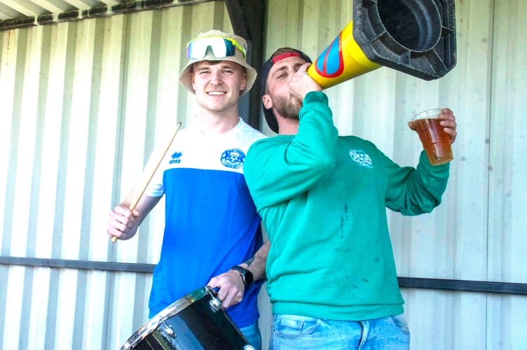 Fans made plenty of noise at the final.