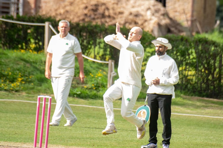 Anthony James scored 77 runs and took two wickets for Aston Ingham. File photo