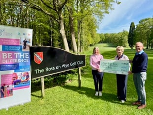 Golf captains pull off £14,000 charity masterstroke