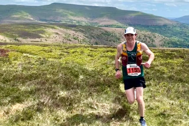 Rich heads for the hills six days after London Marathon!