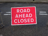 A48 closed at Pwllmeyric Due to road traffic collision