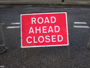 A48 closed at Pwllmeyric Due to road traffic collision