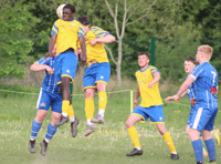 Kingfishers warm up for cup final with 8-0 win