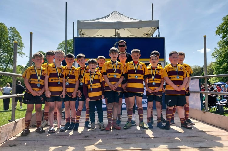 Abergavenny U10s were undefeated at Monfest