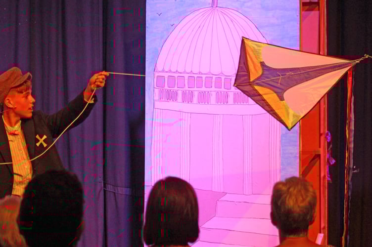 Let’s Go Fly a Kite – Michael Banks, played by Ryan Winman, enjoys a trip to the park