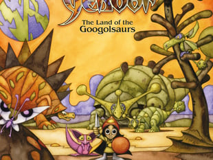 Gloucestershire pair's new book ' Yendor: The Land of the Googolsaurs'