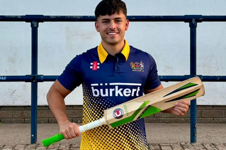 Monmouth CC's Ben Pilot scored an unbeaten 117