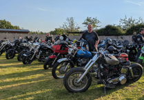 Bikers' £15,000 charity boost