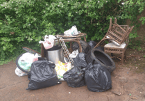 COUNCIL WARNING
ABOUT FLY_TIPPING
