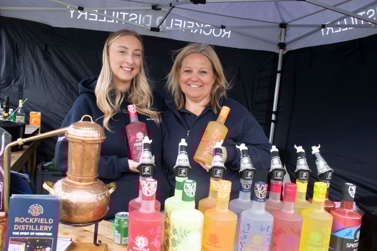 Georgia Noble and Sarah Scourfield of Rockfield Distillery
