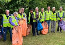 Chepstow's litter volunteers win council's praise