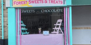 Coleford sweet shop celebrates third year
