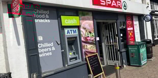 Thieves raid Spar cash machine in Newent