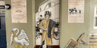 WATCH: Monmouth's White Swan Court Unveils New History Panels