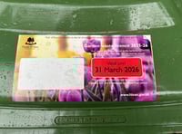 Forest council aware of garden waste stickers fading