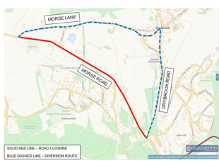 Roadworks planned on Morse Road, Drybrook