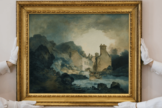 Long-lost Turner oil painting from Wye and West Country tour for sale