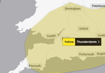 Thunderstorms to hit southern England and Wales warns Met Office