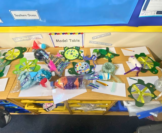 Huntley school pupils promote ocean care