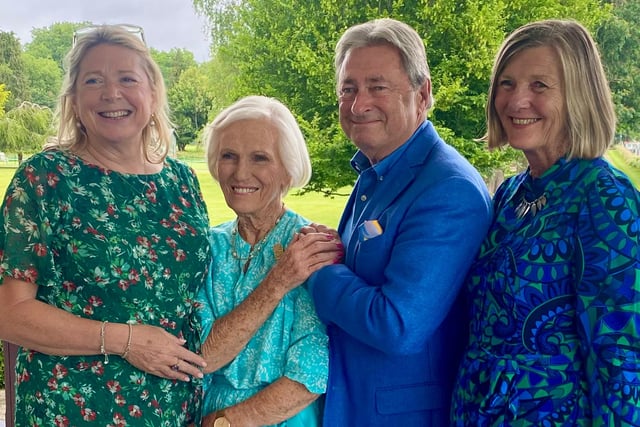NGS Gwent Organiser at Mary Berry's 90th