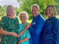 NGS Gwent Organiser at Mary Berry's 90th