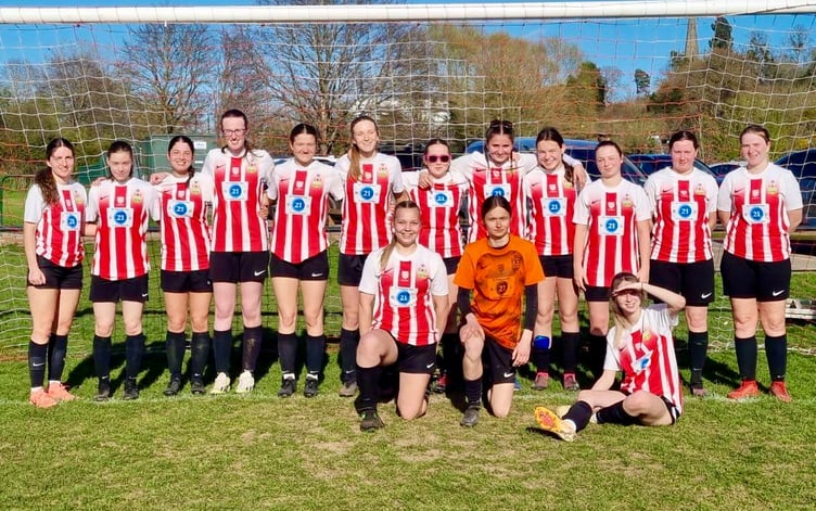 Ross Juniors Women finished third in the Inkberrow tournament