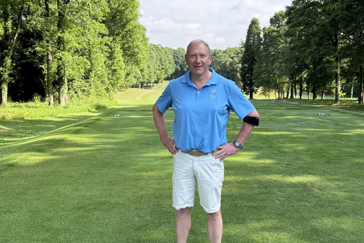 Ross Golf Club's Andrew McKersie headed round one of the Layton Cup