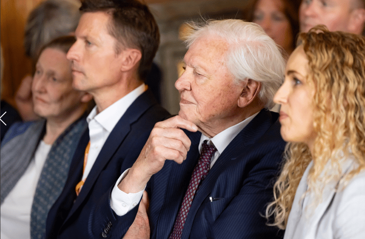 David Attenborough at special screening of 'Ocean'