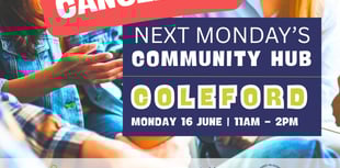 FVAF cancels June 16 Coleford hub