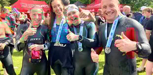 Tri quartet make a splash at Cotswold Big Swim