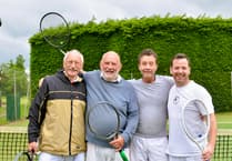 Doubles finals prove smash hit at tennis club
