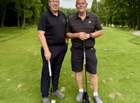 By George – duo win stableford by six points!
