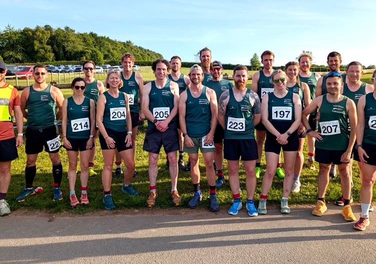 MonRoss Trailblazers organised the first Herefordshire and Borders Summer X-Country race at Llangrove and won the team title