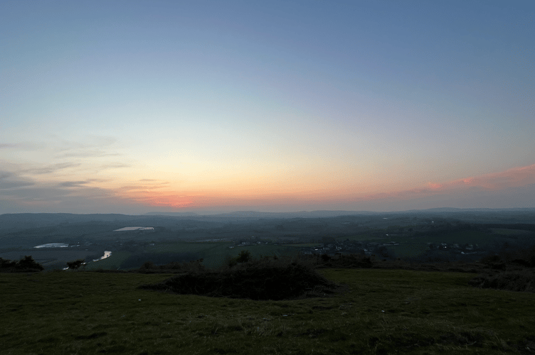 Sunset at Coppett Hill