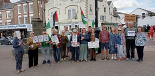 Forest protest against war in Iran