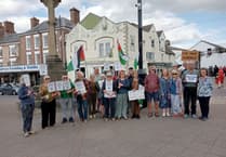 Forest protest against war in Iran