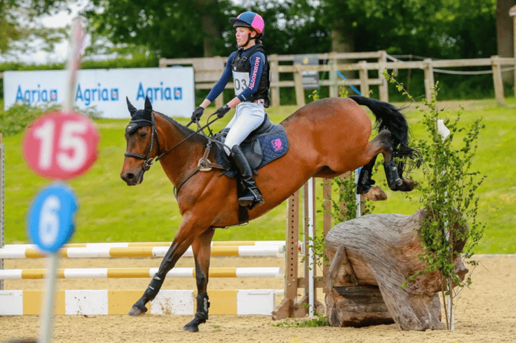 A class clearance of a tree jump