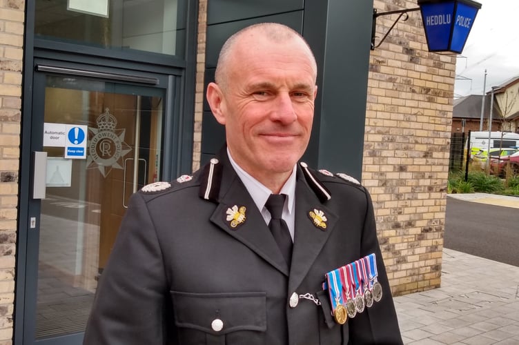 Chief Constable Mark Hobrough of Gwent Police