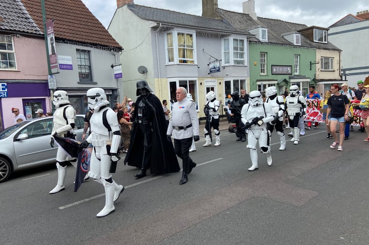 Star Wars at Monmouth Carnival parade