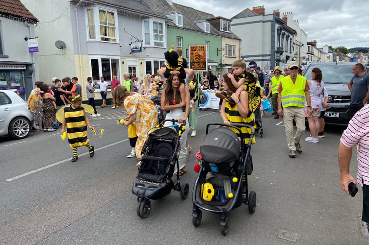 Making a buzz at Monmouth Carnival