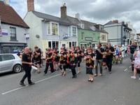 Parade of colour and sound gets Monmouth Carnival under way 