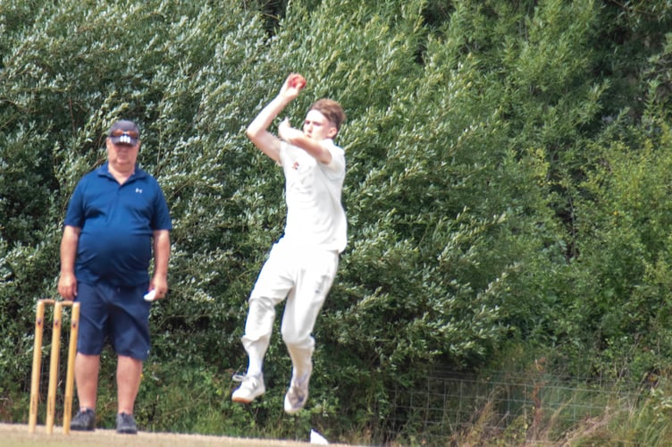 Liam Cotterell was among the wicket-takers for Cinderford.